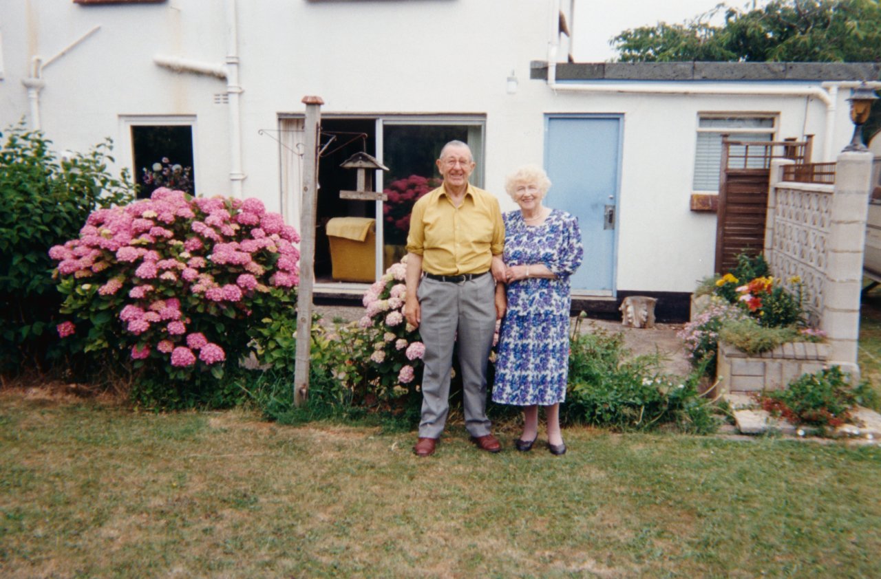 Adrian visiting his parents  1995 3